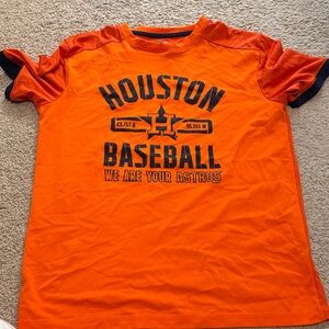 Genuine Merchandise Orange Houston Baseball Tee